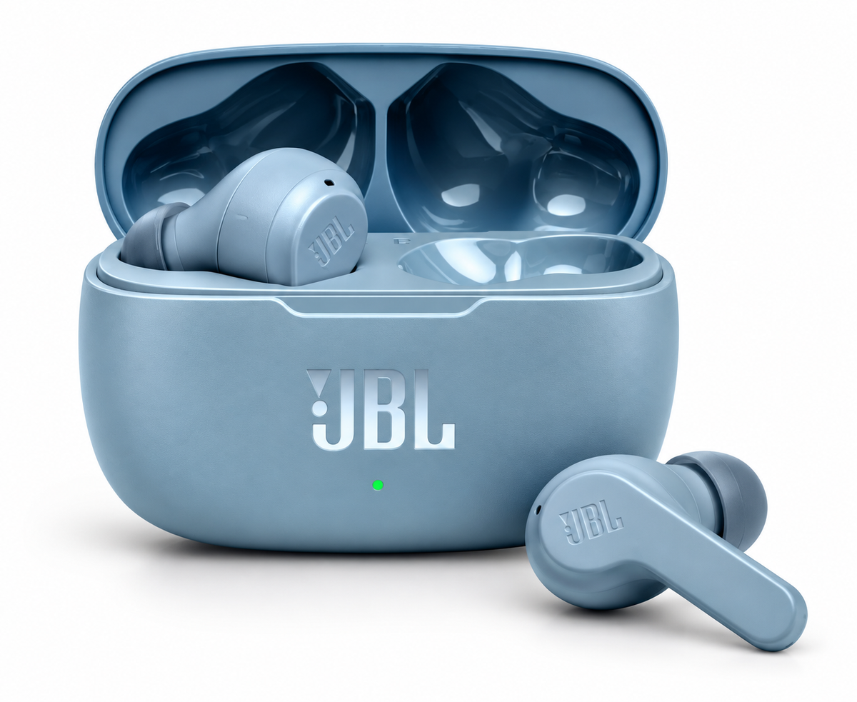 Auriculares inalámbricos Bluetooth JBL WAVE200TWS con graves potentes