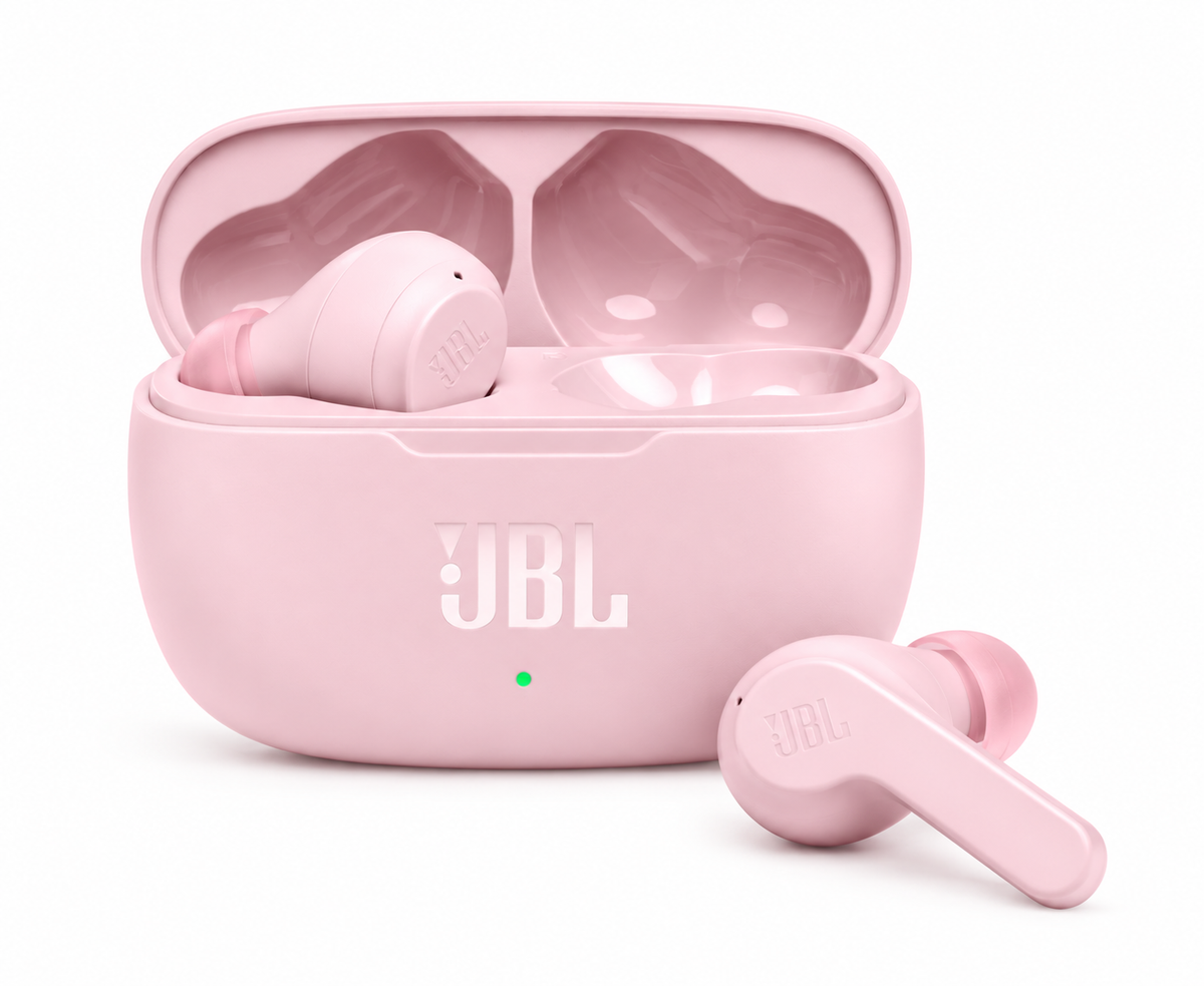 Auriculares inalámbricos Bluetooth JBL WAVE200TWS con graves potentes