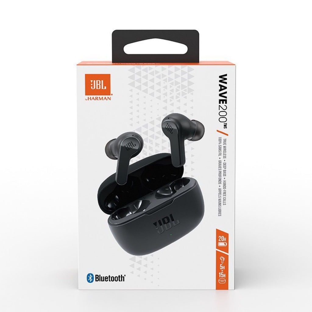 Auriculares inalámbricos Bluetooth JBL WAVE200TWS con graves potentes